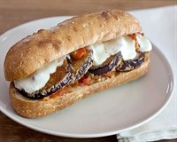 Eggplant Parmesan Sandwich